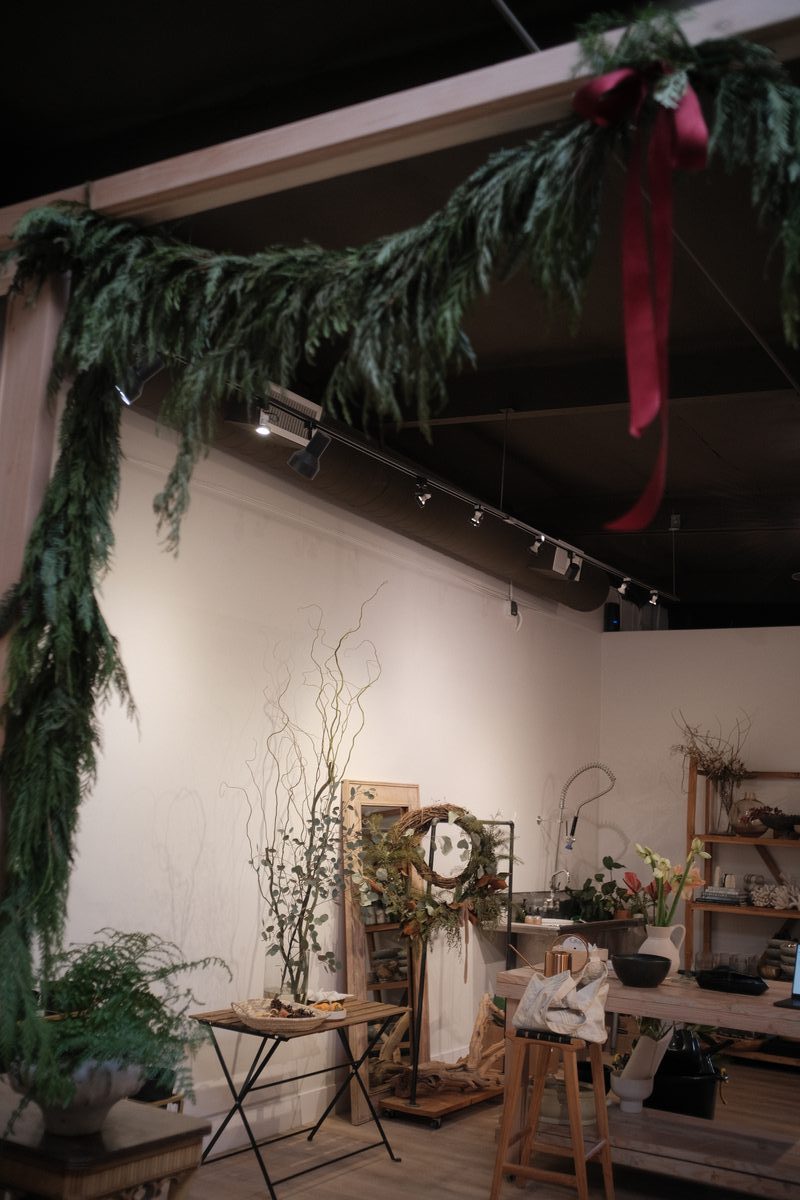 Styled vignette at Manor & Maison