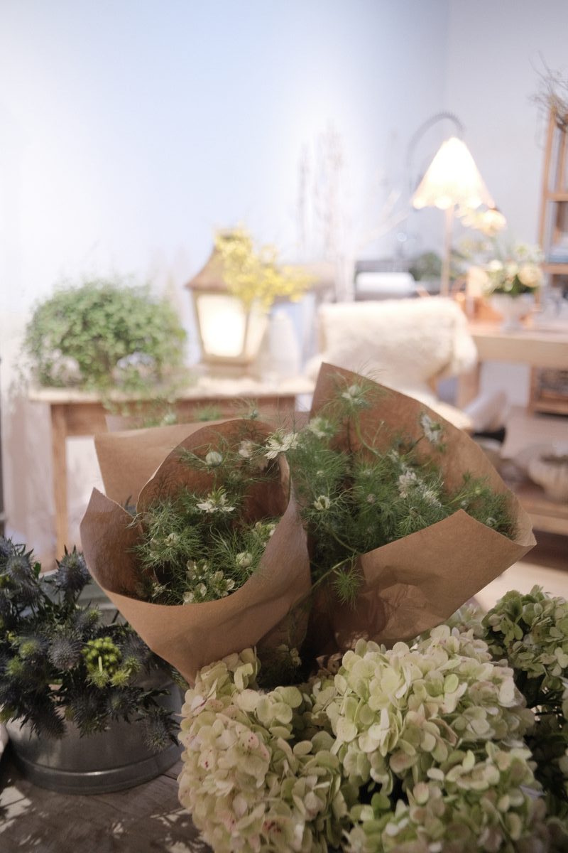 Collected pieces and florals